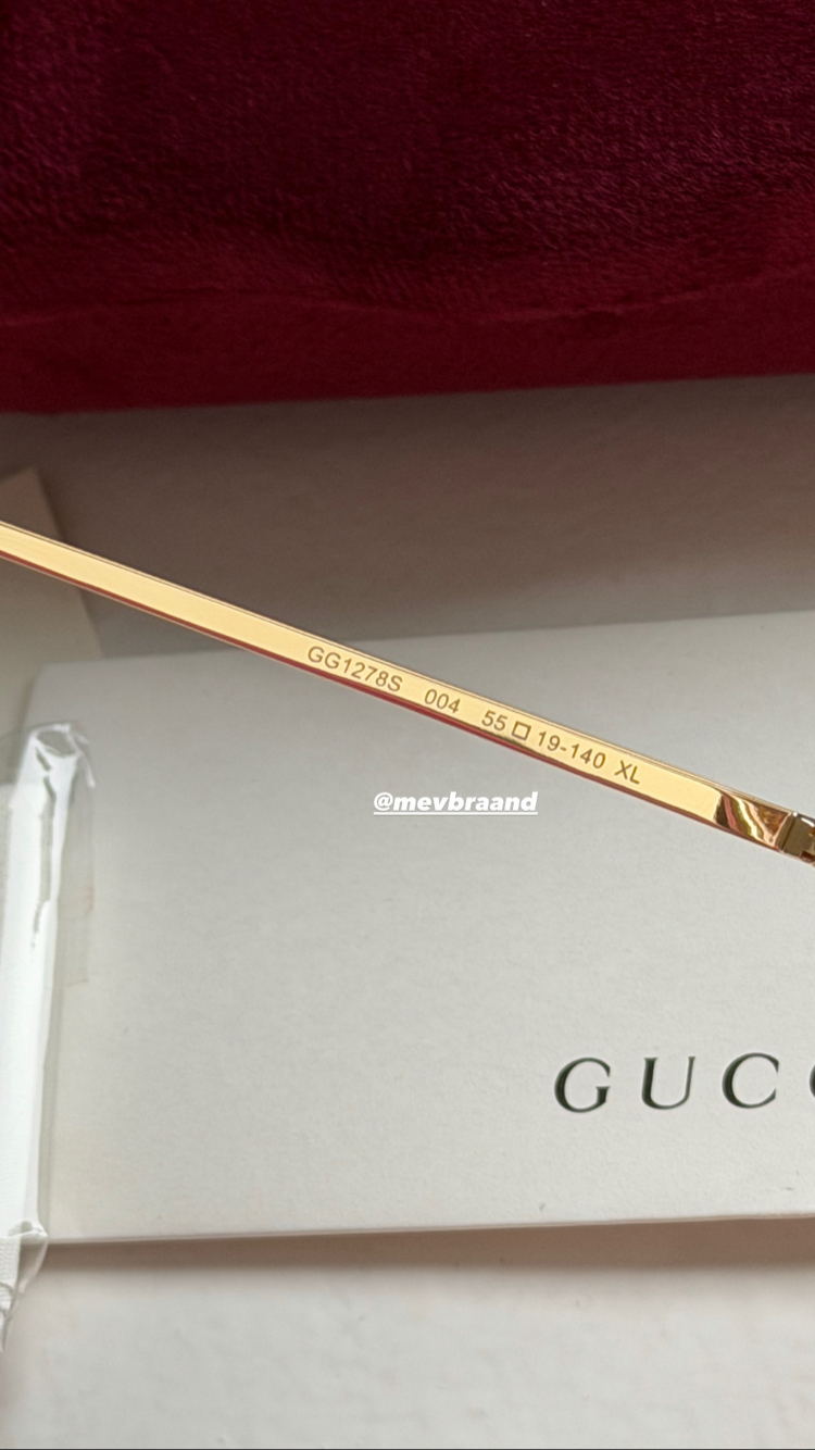Gucci Gözlük Gold Detay