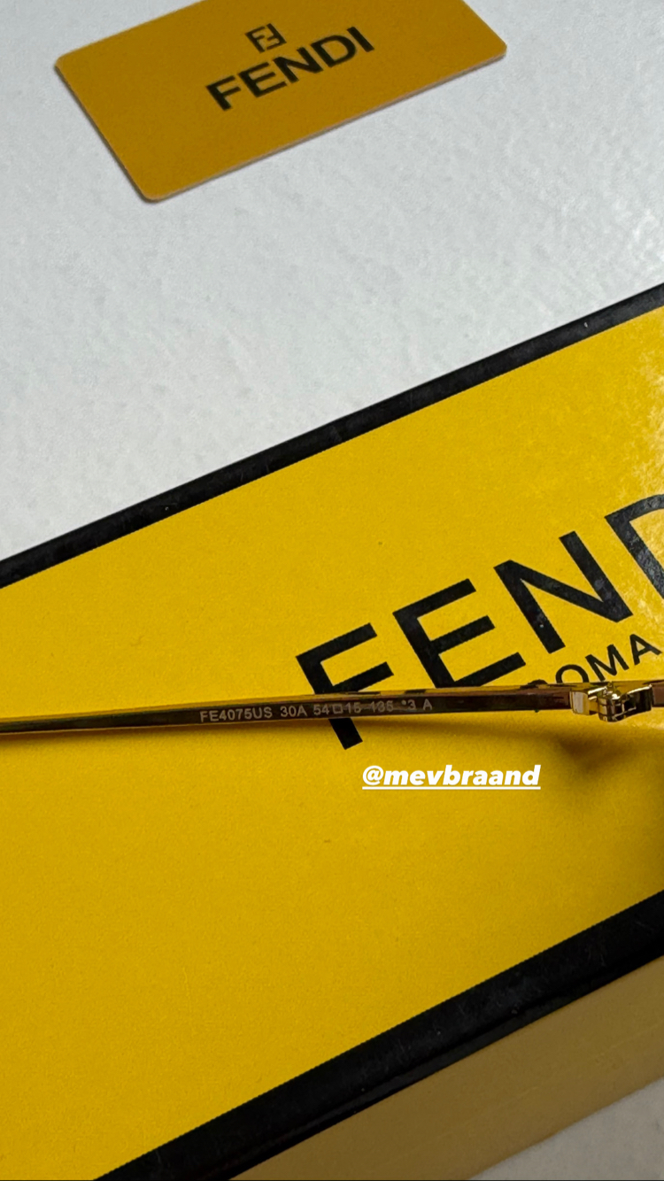 Fendi First Fe Siyah Gözlük 