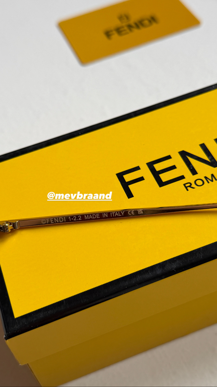 Fendi First Fe Siyah Gözlük 