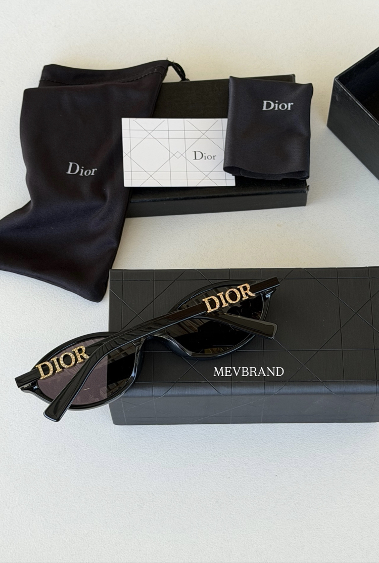 Dior Gözlük Siyah Taşlı 