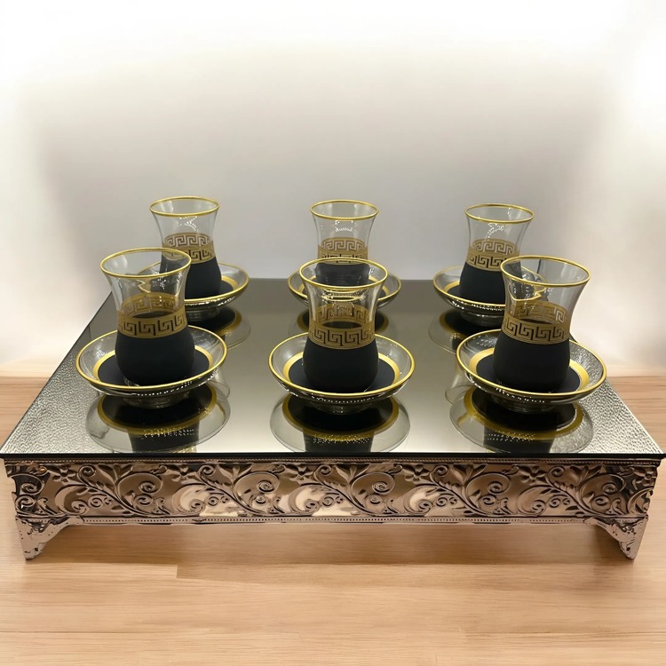 Versace 6 Kişilik Çay Bardağı Seti