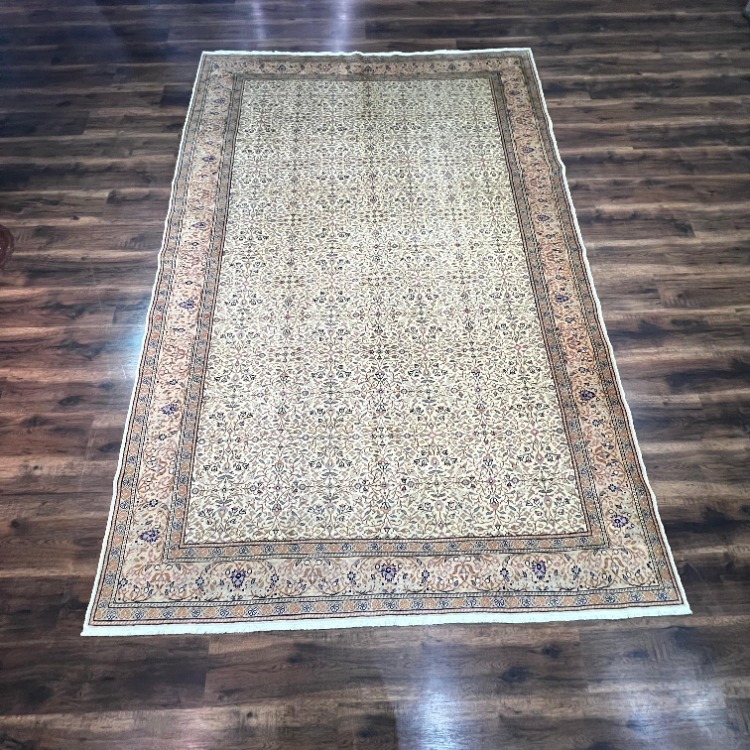 Kayseri Klasik Balık (Mahi) Desenli 290 x 198 El Dokuma Halı