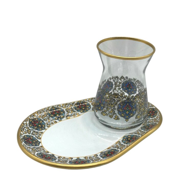 Modern 2 Kişilik Sunum Çay Seti