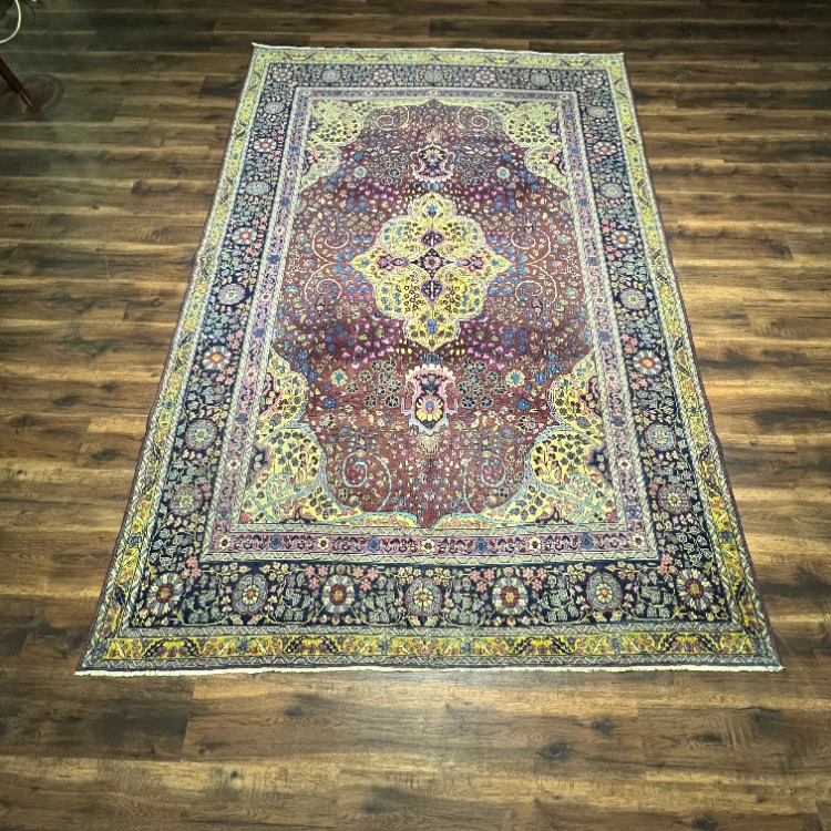 Tebriz Güneş Motifli 294 x 198 El Dokuma Halı