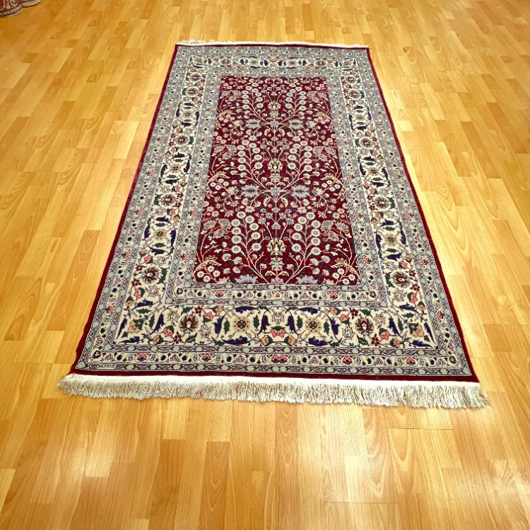 Hereke 200 x 300 Hayat Ağacı Motifli El Dokuma Halı