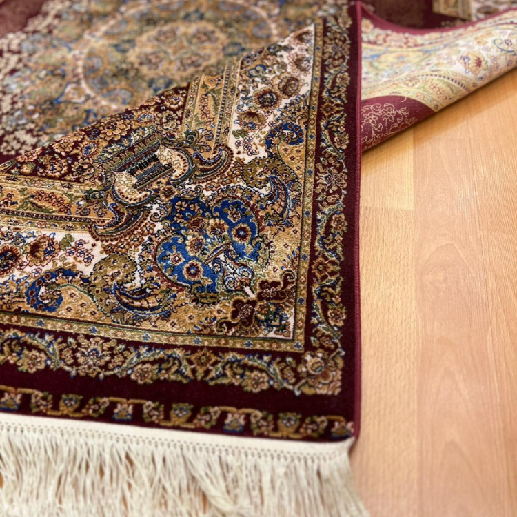 Büyük Madalyon Desenli Lüks 120 x 180 CM İpek Halı