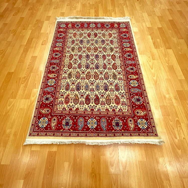 Hereke 260 X 172 Şal (Buta) Desenli El Dokuma Halı