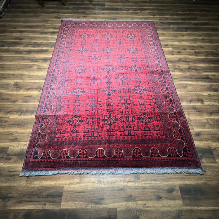 Afgan Kunduz 200 x 288 El Dokuma Halı 