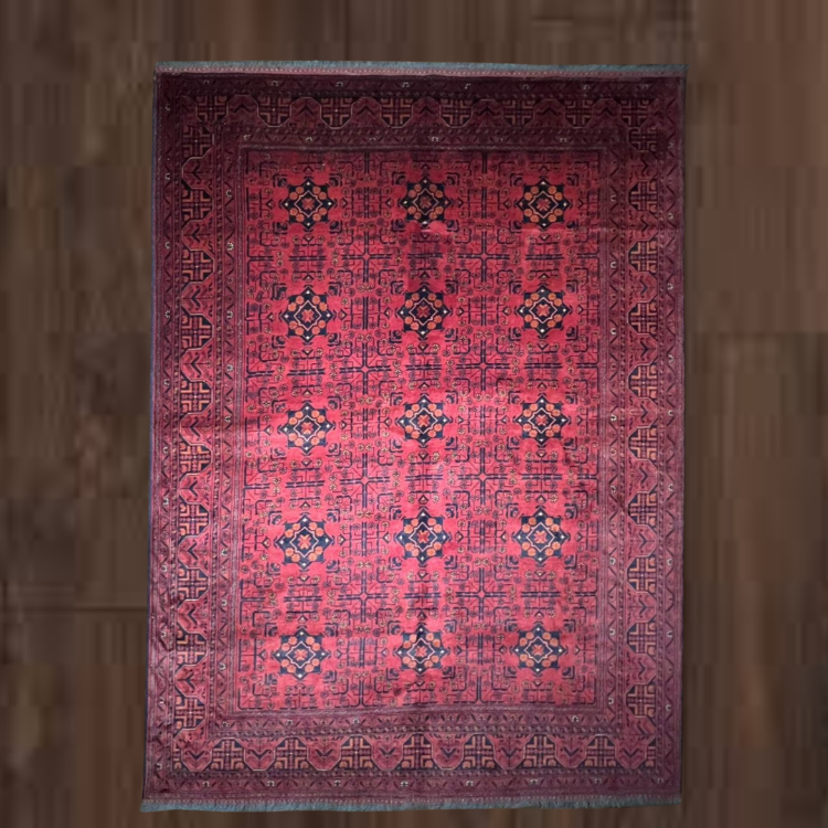 Afgan Halmuh 285 x 204 El Dokuma Halı 