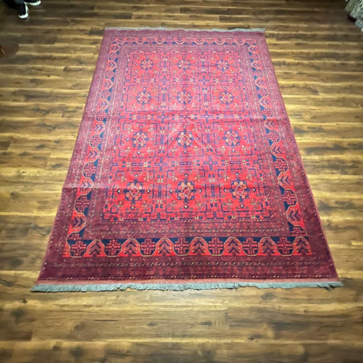 Afgan Halmuh 290 x 202 El Dokuma Halı 