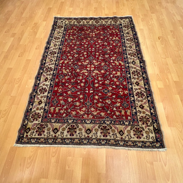 Kayseri Çiçek Motifli 216 x 166 El Dokuma Halı