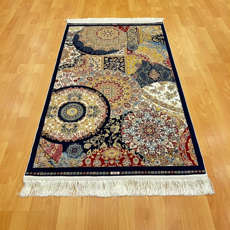 Mozaik Desenli 90 X 150 CM İpek Halı