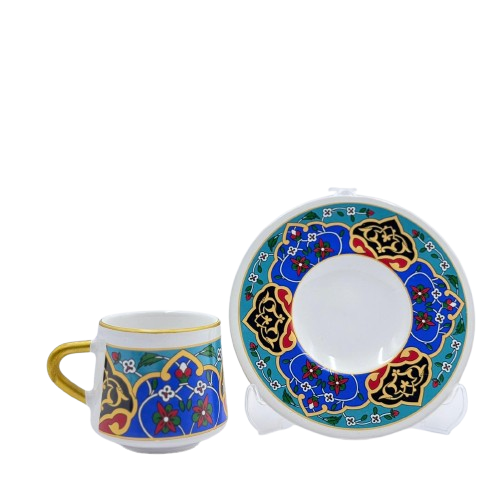 Otantik 2 Kişilik Kahve Fincan Takımı