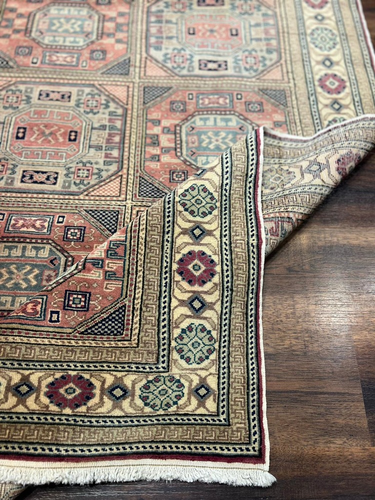 Kayseri Geometrik Panel Motifli 293 x 194 El Dokuma Halı 