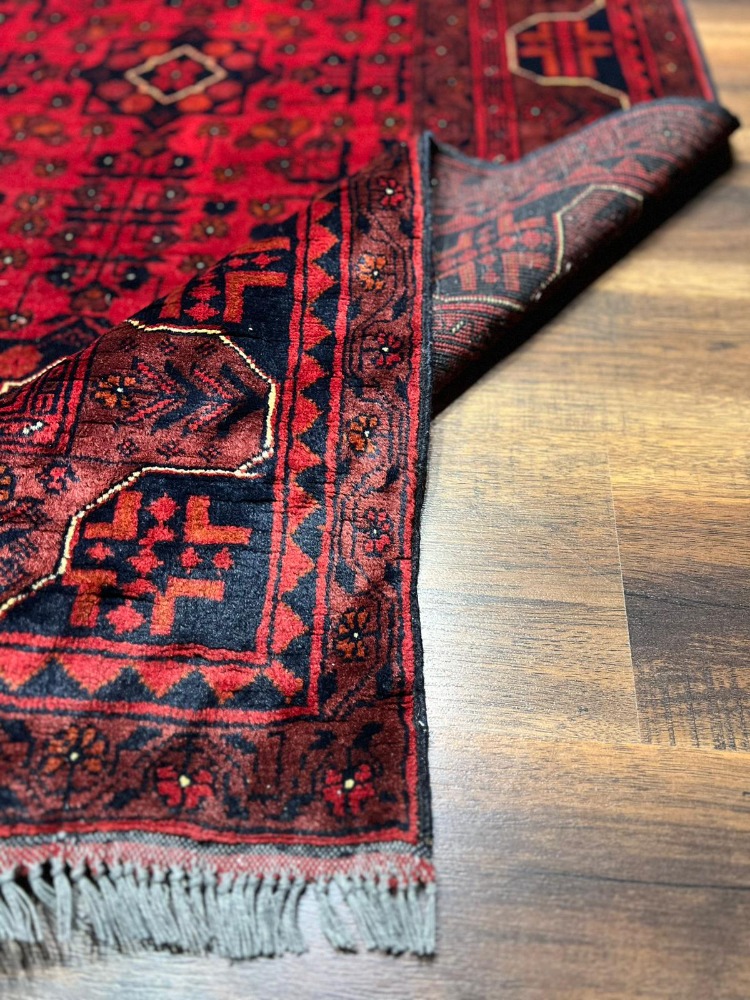 Afgan Kunduz 200 x 288 El Dokuma Halı 