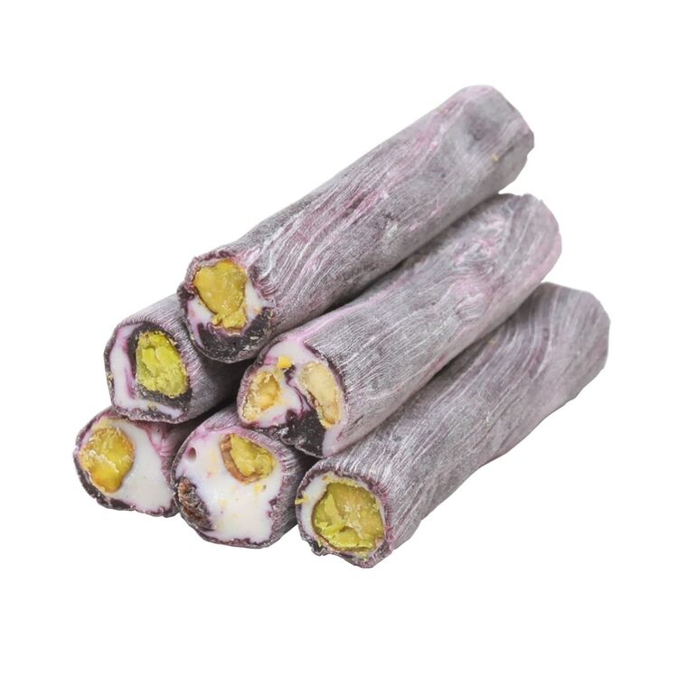 Böğürtlenli Sütlü Fıstıklı Parmak Lokum 1000 GR