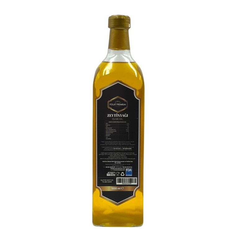  Naturel Soğuk Sıkım Zeytinyağı 1000 ML