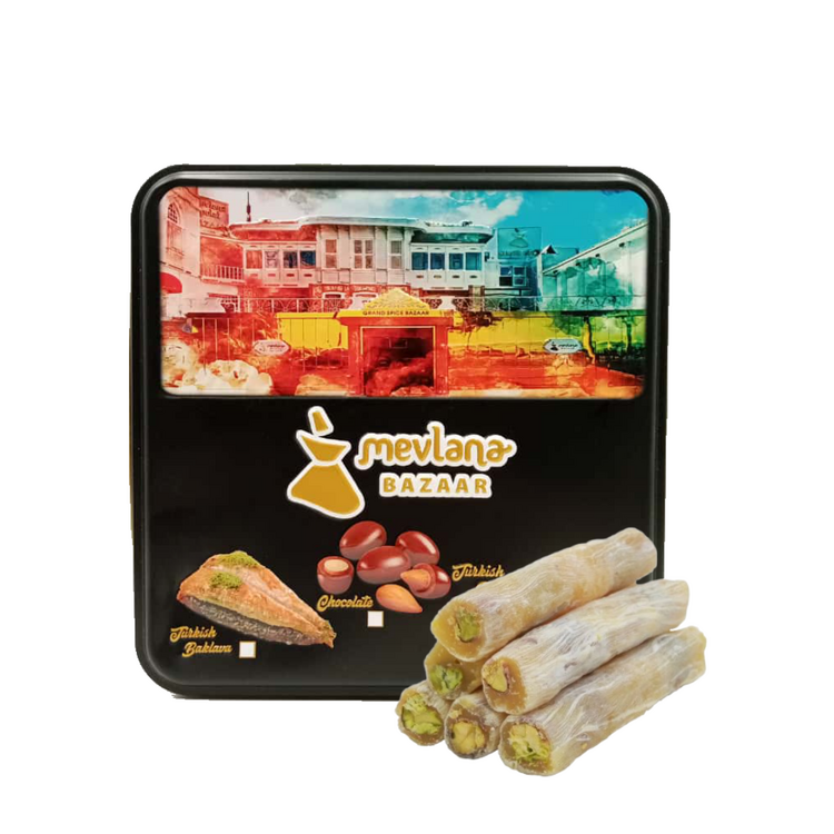 Kavunlu ve Fıstıklı Parmak Lokum 1000 GR
