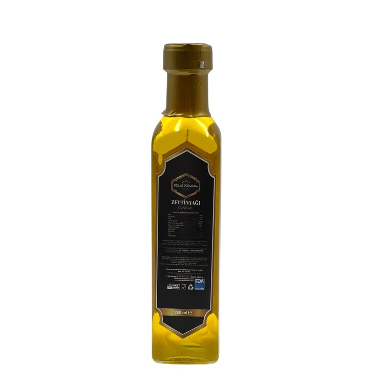  Naturel Soğuk Sıkım Zeytinyağı 250 ML
