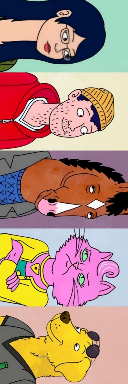 Bojack Horseman Temalı Kitap Ayracı