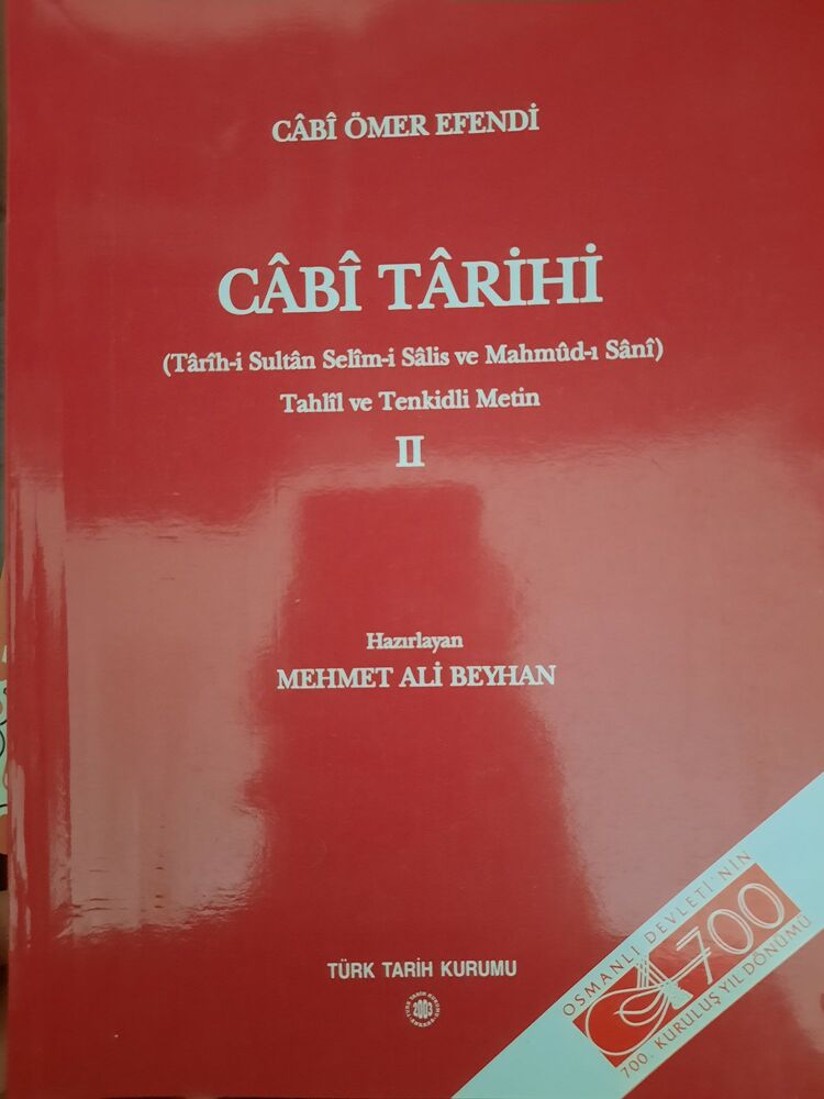 Cabi Tarihi 2/ Mehmet Ali Beyhan