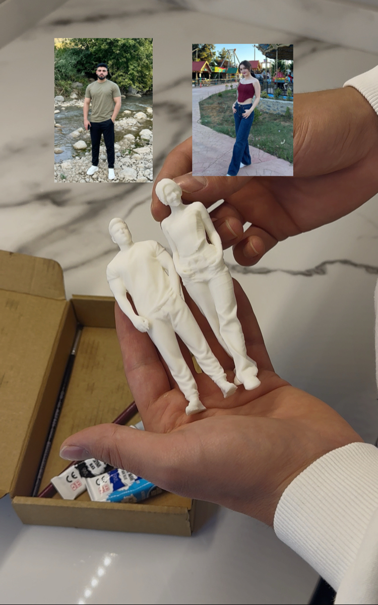 Kişiye özel figür boyama seti