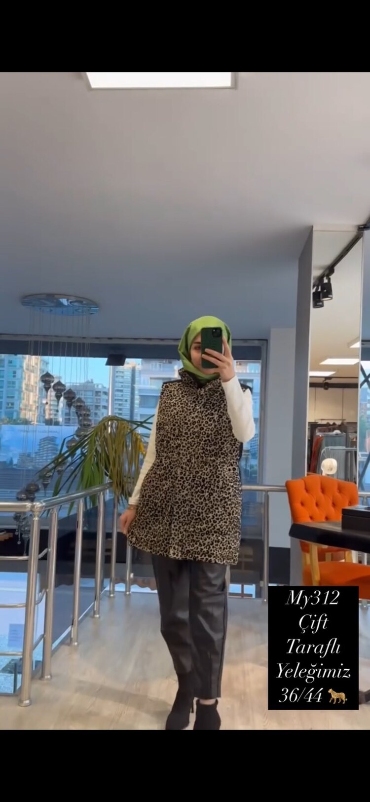 My312 çift taraflı yelek 