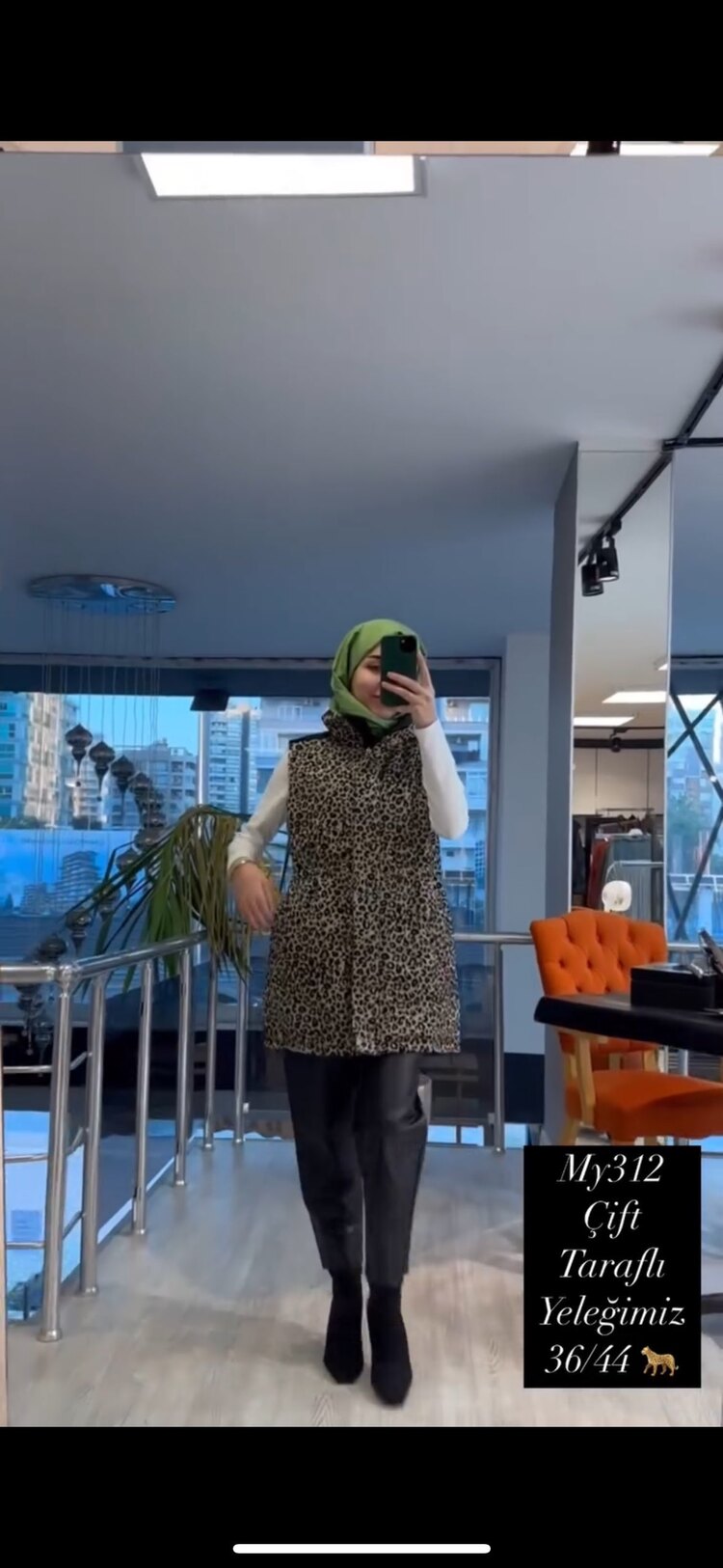 My312 çift taraflı yelek 