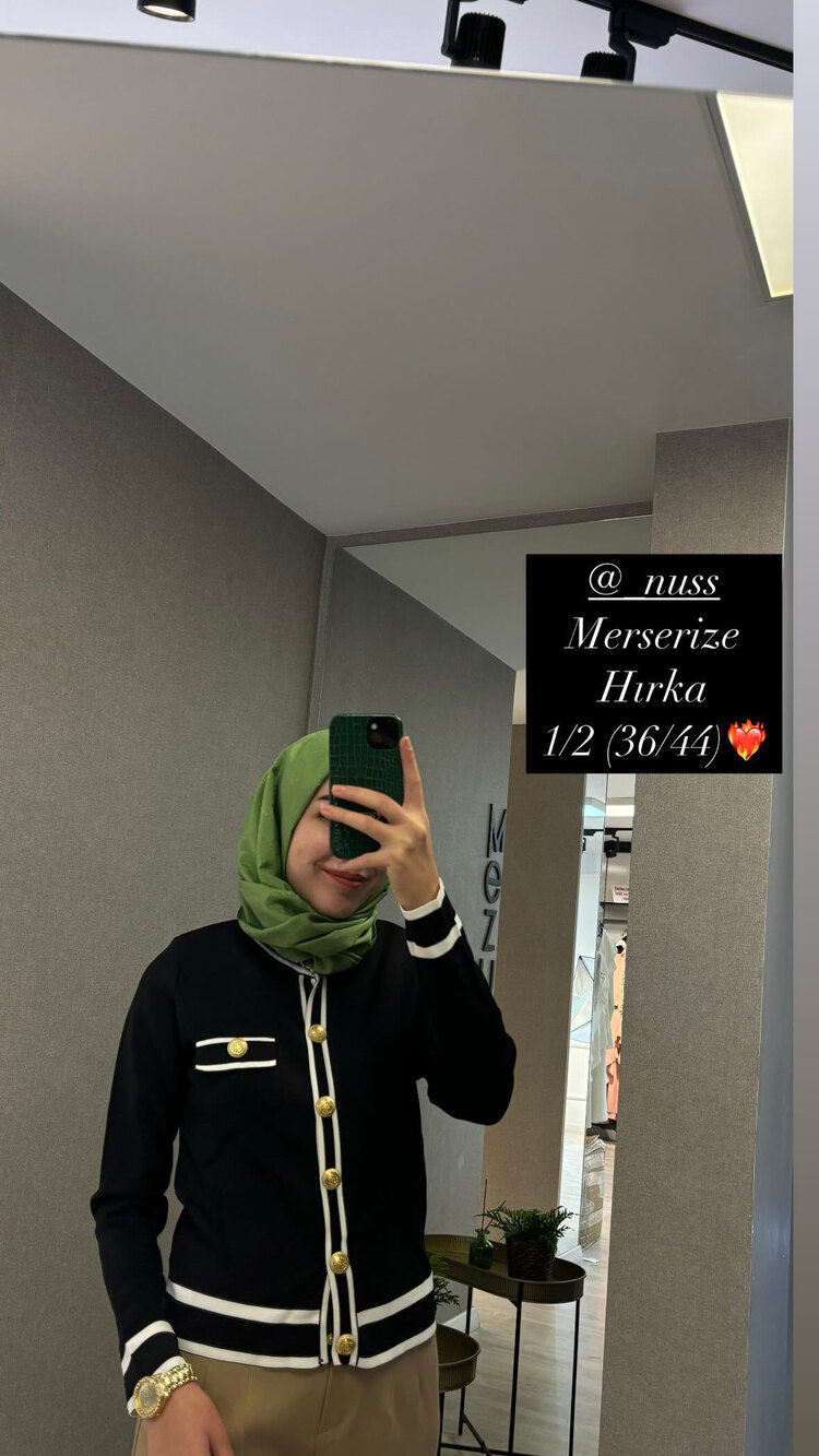Nuss merserize hırka