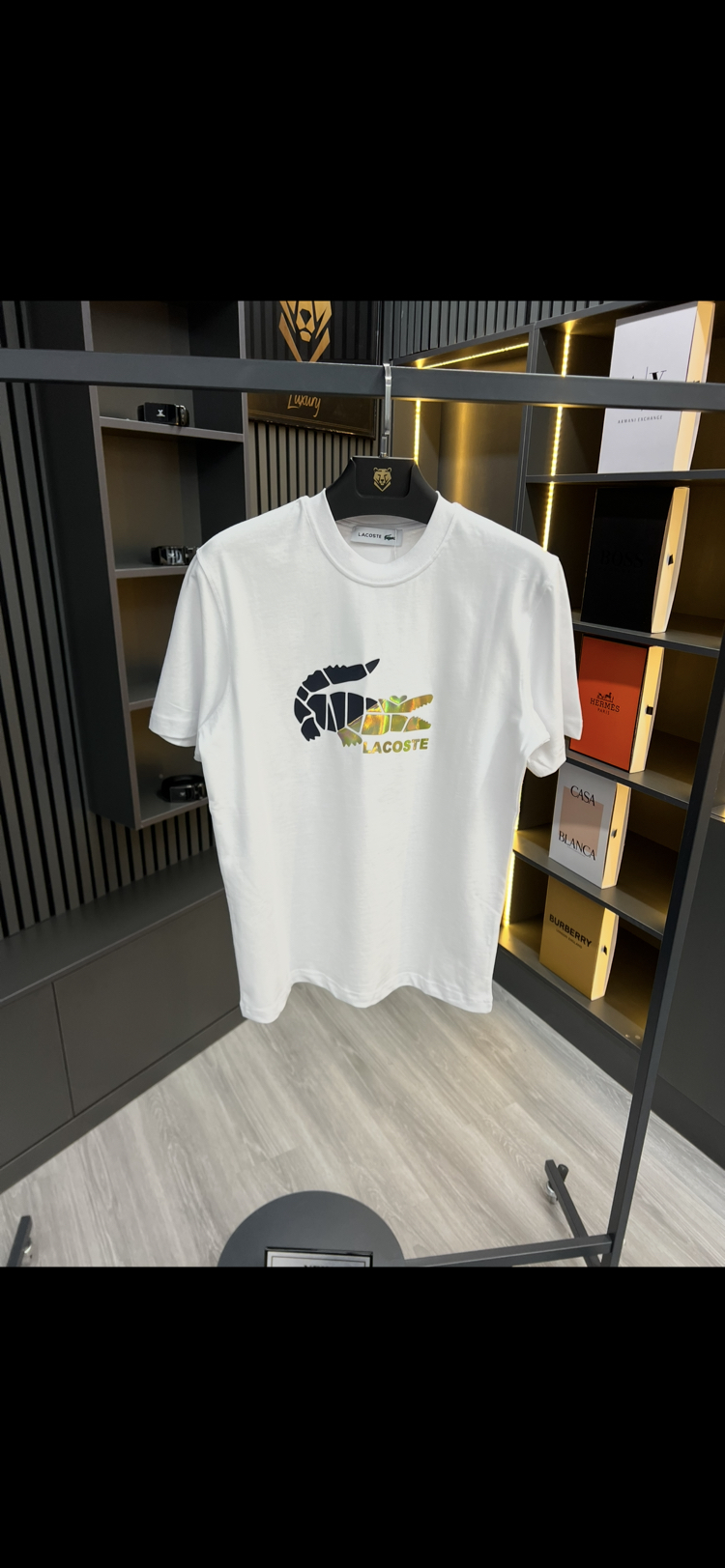 LACOSTE BEYAZ TİŞÖRT 