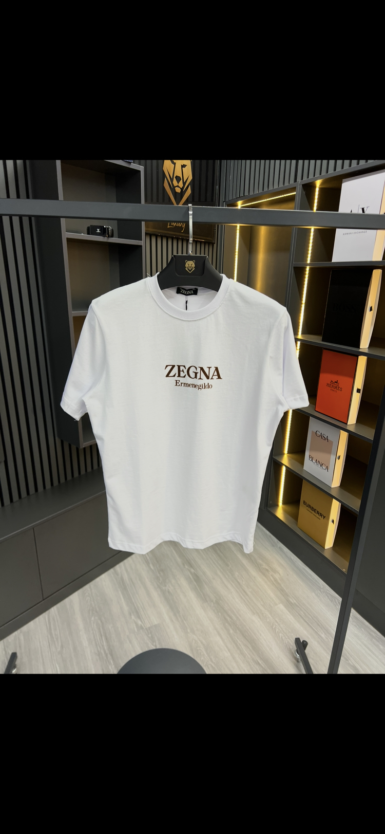 ZEGNA BEYAZ TİŞÖRT 