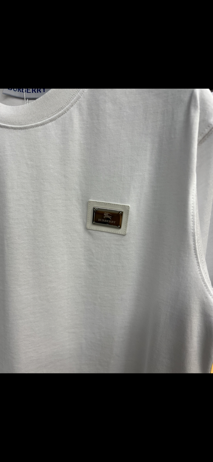 BURBERRY BEYAZ TİŞÖRT 