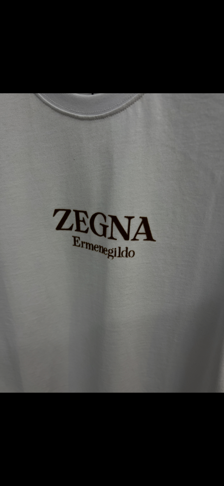 ZEGNA BEYAZ TİŞÖRT 