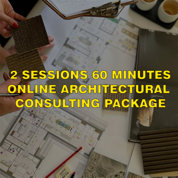 2 Session, 60 Minute Online Architectural Consultation Package