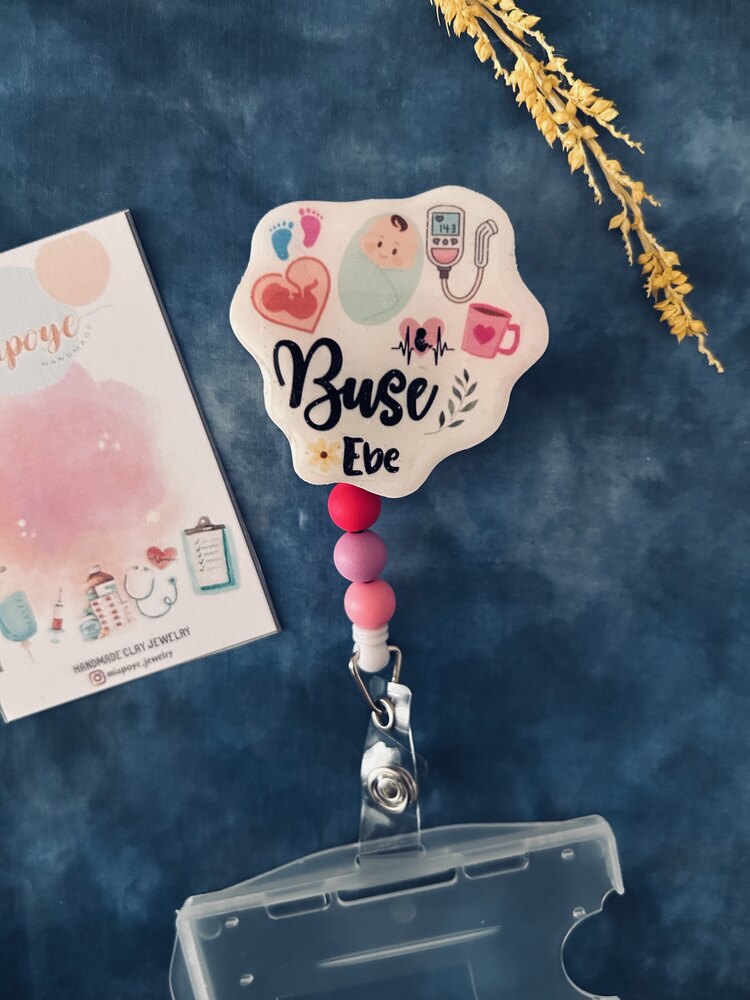 Ebe Boncuklu Yoyo kartlık İsme Özel