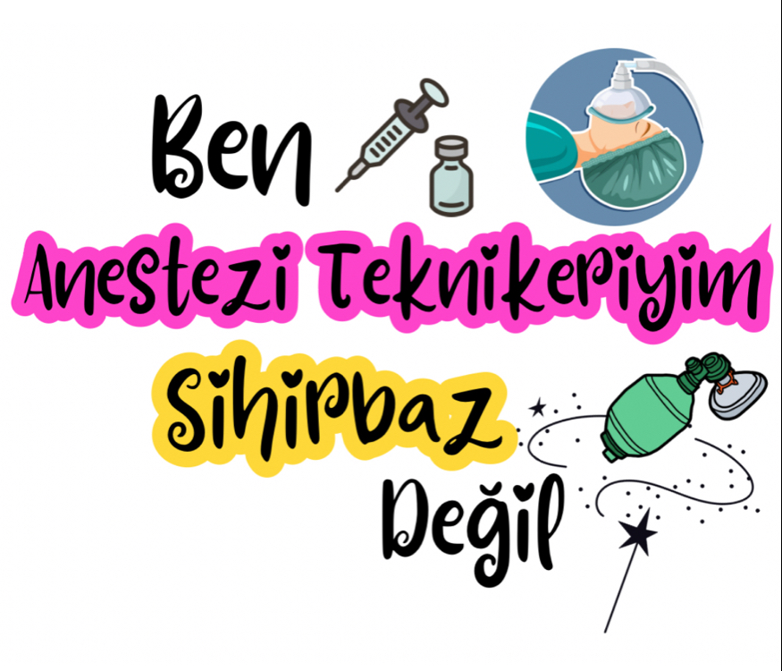 Ben Anestezi Teknikeriyim Sihirbaz Değil yoyo kartlık
