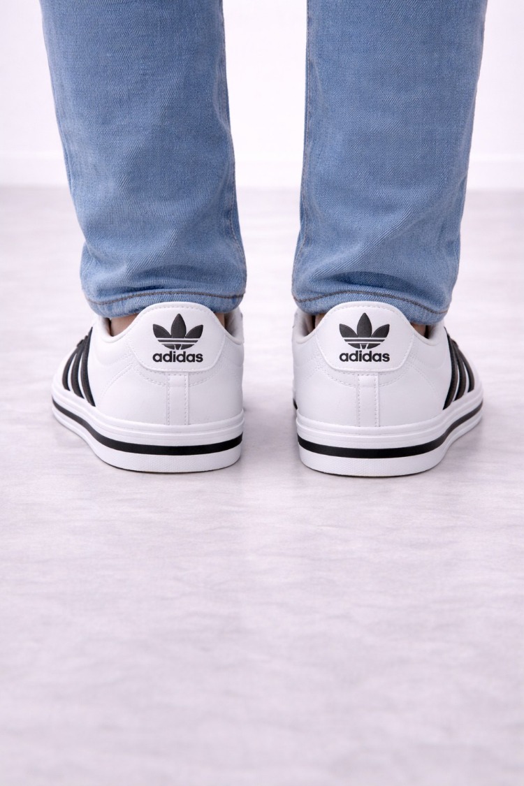 Erkek Beyaz Minimal Günlük Sneaker Ayakkabı