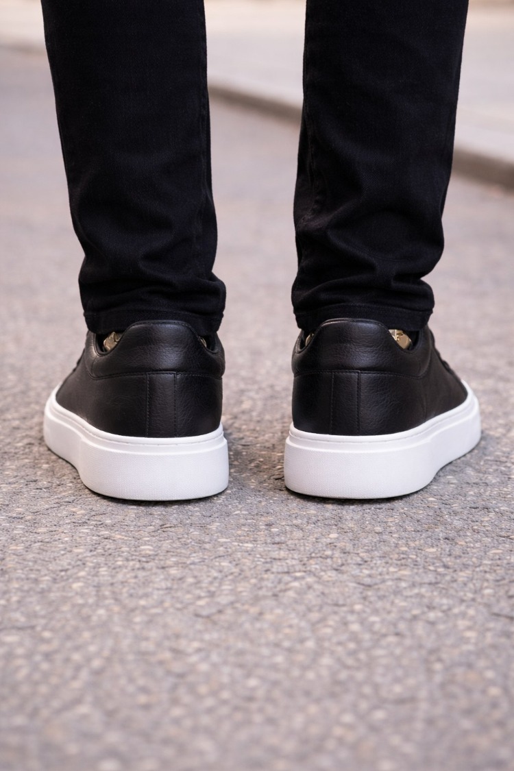 Erkek Siyah Minimal Casual Ayakkabı