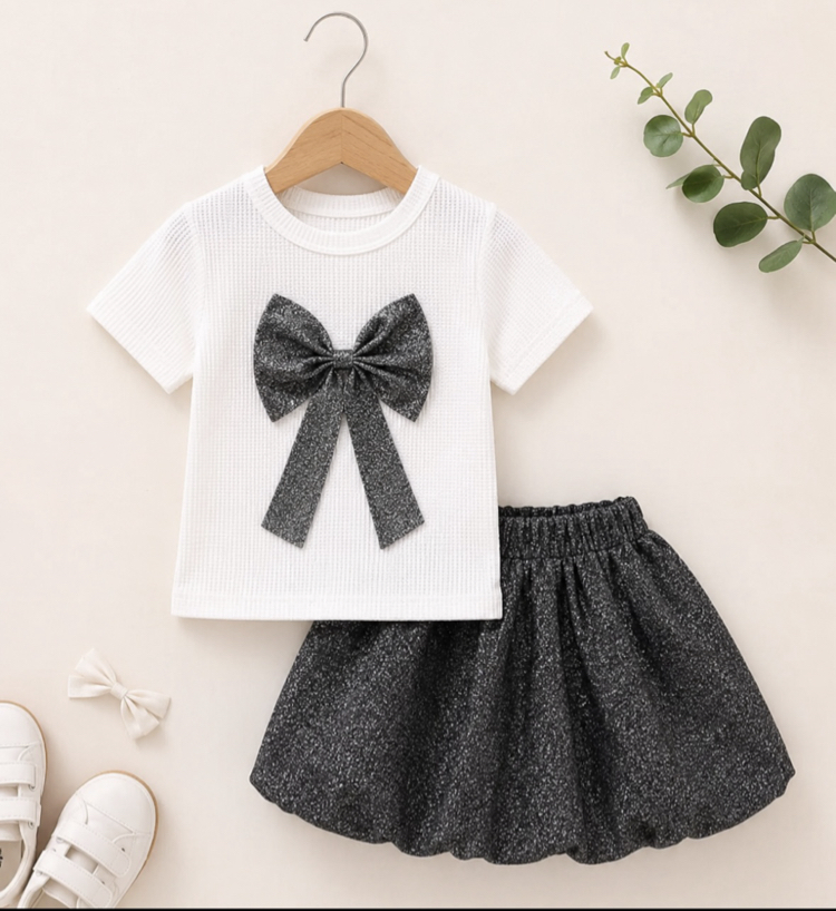 Glitter Bow Kombin