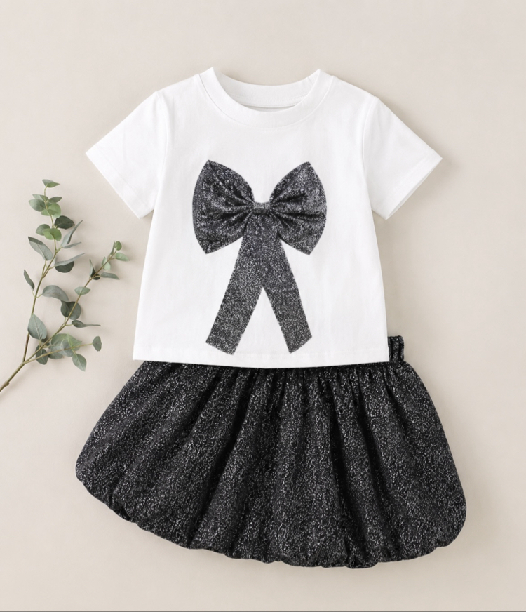 Glitter Bow Kombin