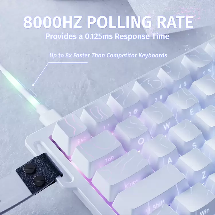 ATTACK SHARK X68 HE Hızlı Tetiklemeli Klavye Manyetik Anahtar