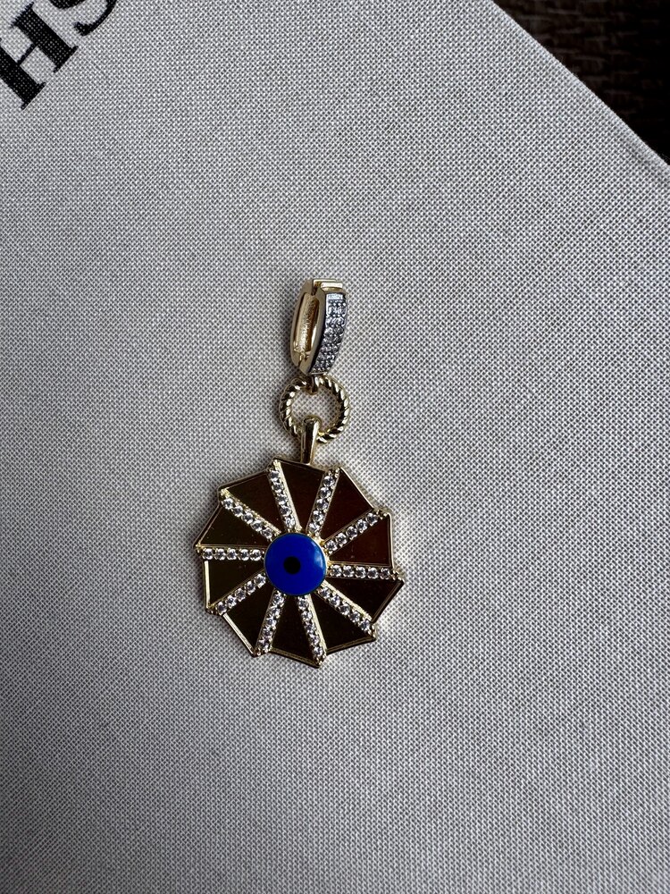 Göz kolye ucu charm