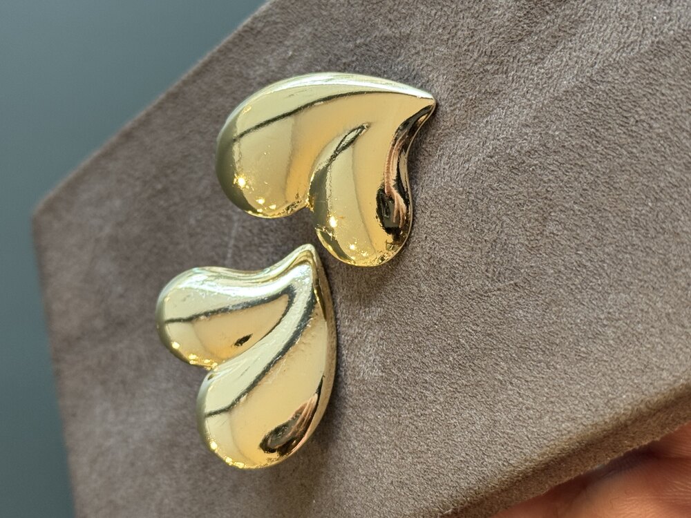 Kalp Gold Küpe