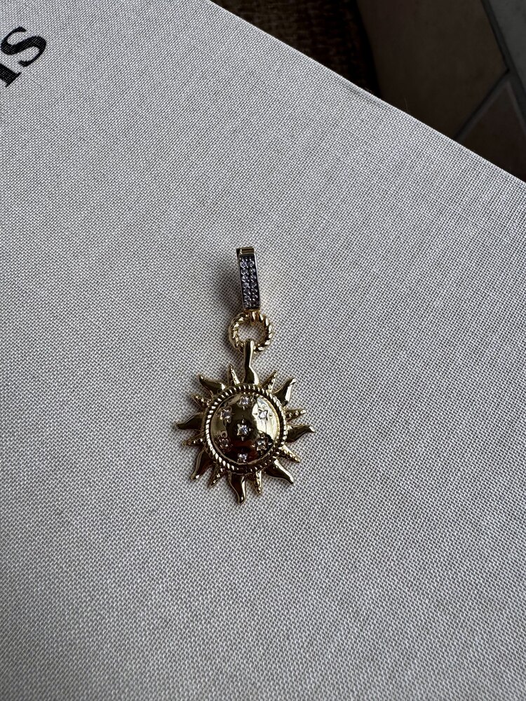 Güneş kolye ucu charm