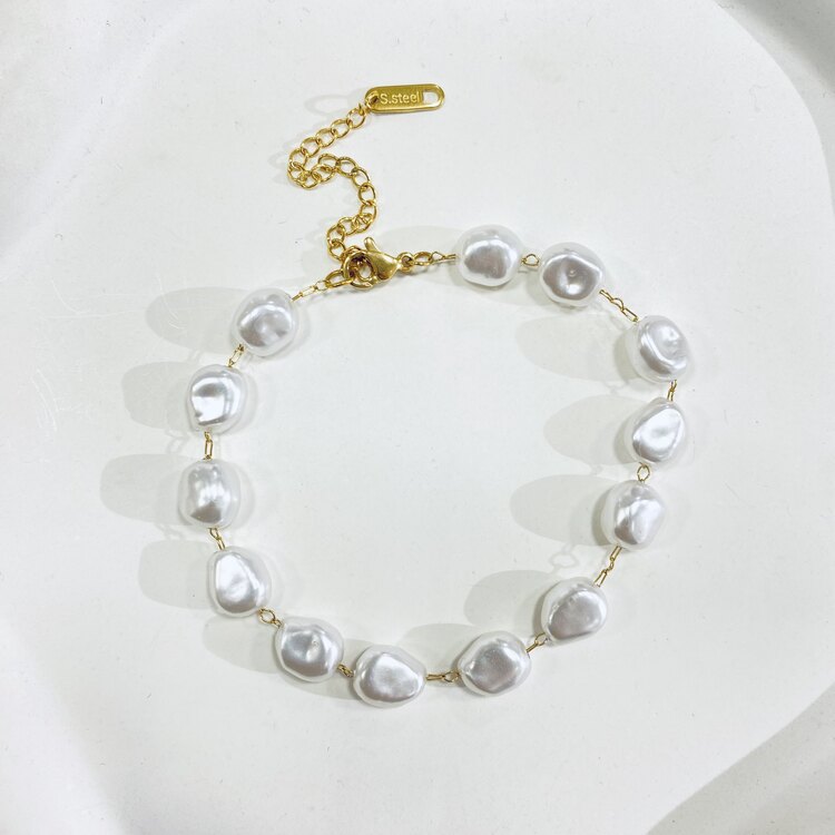 Pearl Steel Bileklik