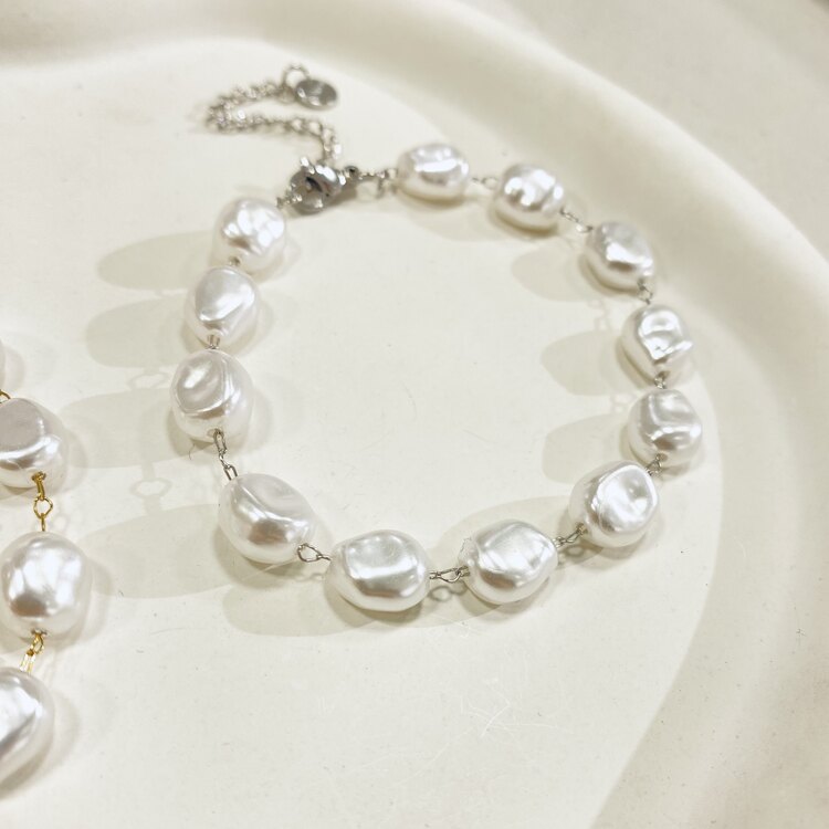 Pearl Steel Bileklik