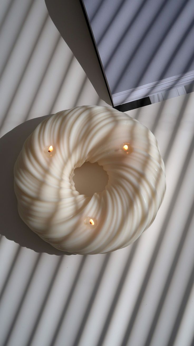 Dev Sıcak Simit Mum (Soya Wax)