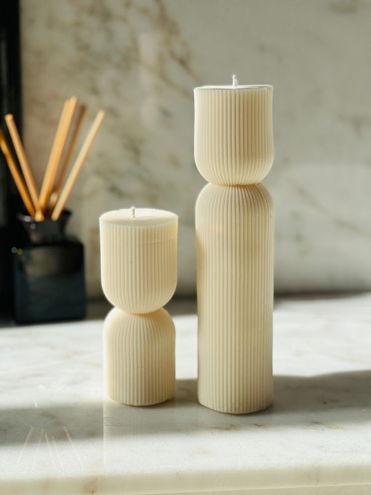 2'li Hindistan Gelincikleri Mum Seti (Soya Wax)