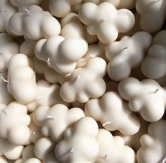 5'li Bulutlu Gece Mum Seti (Soya Wax)
