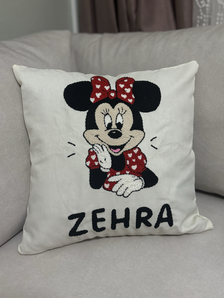 Kişiye Özel Minnie Mouse Kırlent